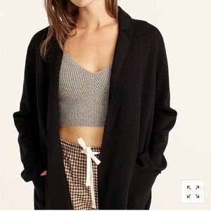 Jcrew sweater blazer